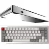 Raijintek MGA-68 tastiera gaming, switch Hejin Magnetic Yellow, layout DE, argento