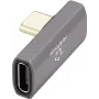 Renkforce Adattatore USB4 USB-C [1x connettore maschio - 1x connettore femmina] RF-3778672 8K UHD 90° (RF-3778672)