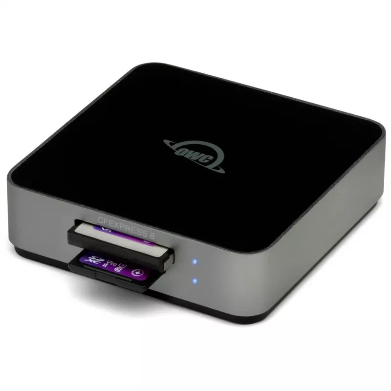 Other World Computing OWC Atlas – lettore di schede (SDXC UHS-II, CFexpress tipo B) – USB-C 3.2 Gen 2 (OWCTCCFXBSDRDR)