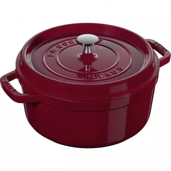 Cocotte rotonda in ghisa Staub La Cocotte 3,85 L, Bordeaux