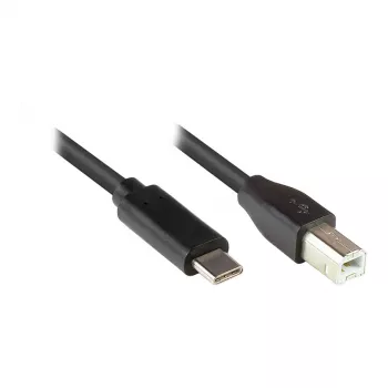 Good Connections cavo USB2.0 C-B nero 3m