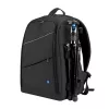 Zaino Puluz PU5011B impermeabile nero – borsa per fotocamera/accessori, zaino protettivo compatto