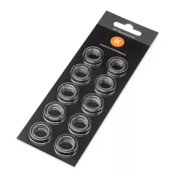 Anello colorato EK Water Blocks EK-Quantum Torque confezione da 10 STC 12/16 argento