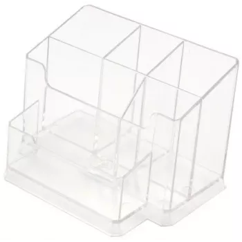 Astuccio portapenne Forpus, trasparente, vuoto, scomparto 6 1005-016