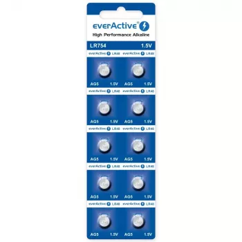 Pile alcaline mini AG5 blister 10 pz.