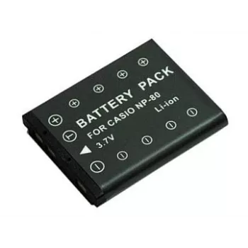 Batteria ricaricabile Extra Digital NP-80 / NP-82 3,7V 1200mAh per fotocamere e dispositivi portatili