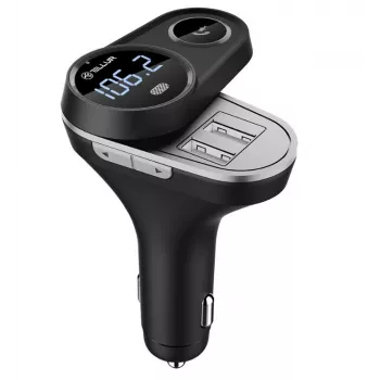 Trasmettitore FM Tellur FMT-B5 USB 3.0 5 porte, modello FMT-B5, nero