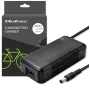 Caricabatterie QOLTEC 36V–42V 4A per e-bike, connettore DC 5,5×2,1 mm