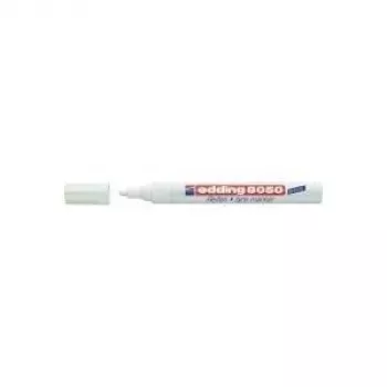 Pennarello indelebile Edding 8050 punta tonda bianco 1 pezzo