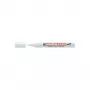 Pennarello indelebile Edding 8050 punta tonda bianco 1 pezzo