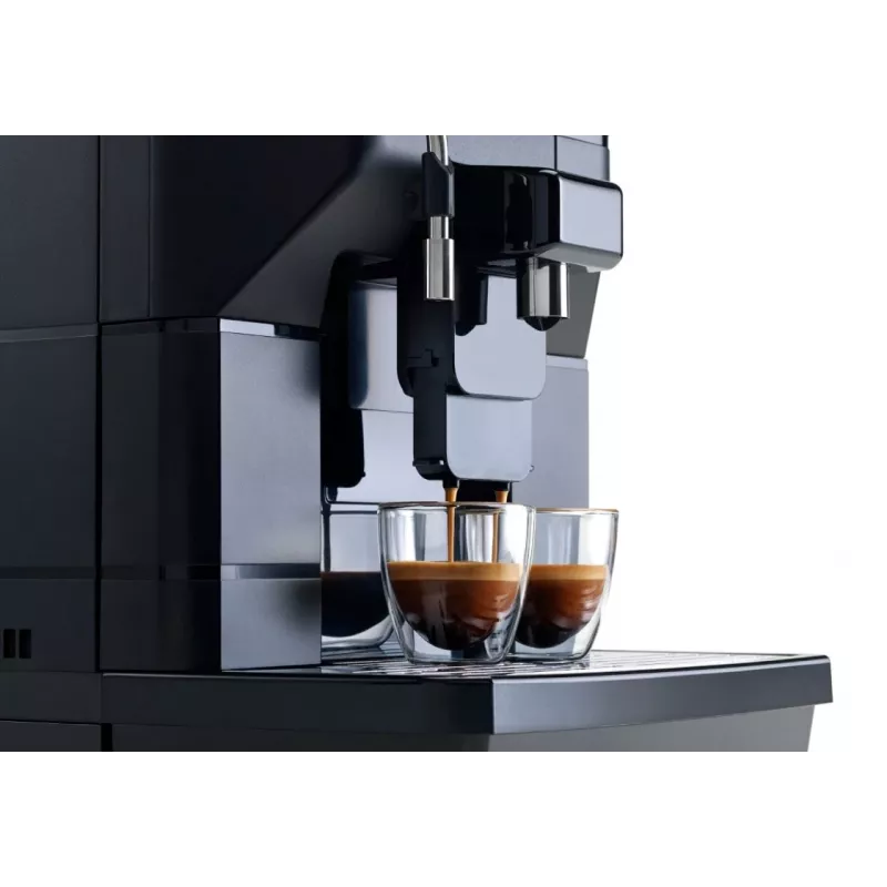 Saeco Aurora M2 9J0901 macchina da caffè automatica, 1900 W, serbatoio acqua da 4 l, contenitore chicchi da 1100 g, nera