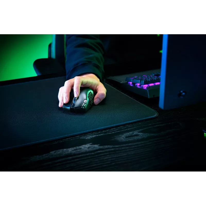 Razer Naga V2 HyperSpeed mouse gaming wireless, nero