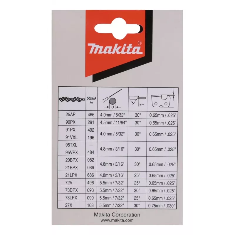Makita 191H12-3 accessorio per motosega elettrica 1 pz.