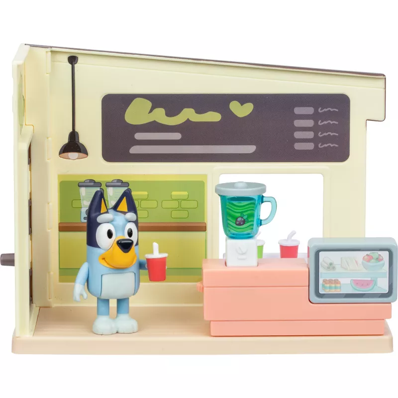 Set di figure Bluey Mini Juice Shop