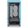 Thermaltake The Tower 200 turchese Tempered Glass