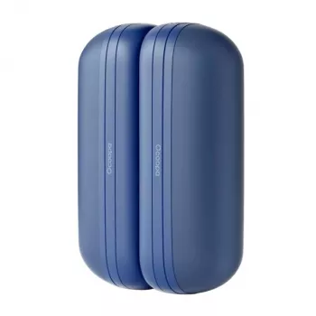 Scaldamani Ocoopa UT2s Mini, ricaricabile 5200 mAh, fino a 6 h, blu-arancione