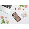 Custodia protettiva iKins per iPhone XS Max — motivo rombi, nero