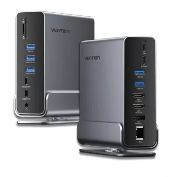 Accessorio per notebook docking station 15IN1/USB-C Mst TPUH0 Vention