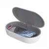 Devia Stazione di ricarica wireless con box di disinfezione, bianco
