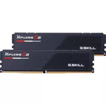 DIMM 64 GB DDR5-6000 (2x 32 GB) kit dual, memoria nero, F5-6000J3238G32GX2-RS5K, Ripjaws S5, INTEL XMP
