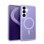 Crong Hybrid Matte Magnetic custodia per Samsung Galaxy S26 — TPU+PC, lavanda