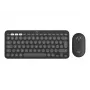 Logitech Pebble 2 Combo for Mac Tastiera e mouse wireless QWERTZ tedesco grafite
