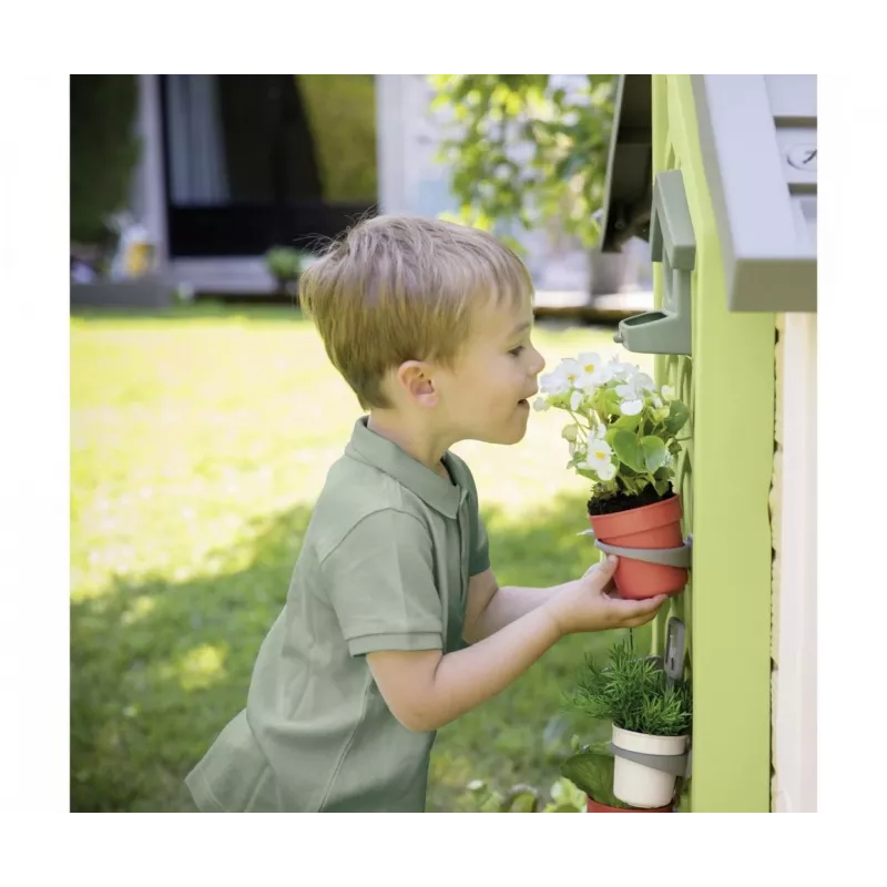 Casetta gioco SMOBY 810408 casetta da giardino per bambini da 2 anni multicolore con 1 porta