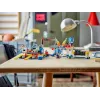 Giocattolo da costruzione set LEGO 72035 Super Mario Mario Kart officina di Toad, livelli interattivi e personaggi