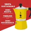Moka pot Bialetti Rainbow nero giallo