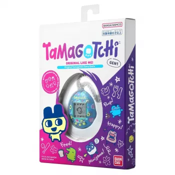 Animale domestico virtuale digitale portatile Bandai Tamagotchi TAMA SMILE 42991 — giocattolo Tamagotchi compatto, design colorato