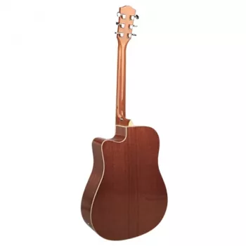 Chitarra elettroacustica V-tone VEAG1 CE 4/4 legno — dreadnought full-size, cutaway, tavola in abete, fondo e fasce in mogano, preamplificatore integrato