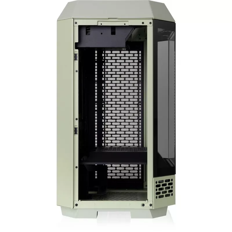 The Tower 250, case tower verde chiaro, vetro temperato