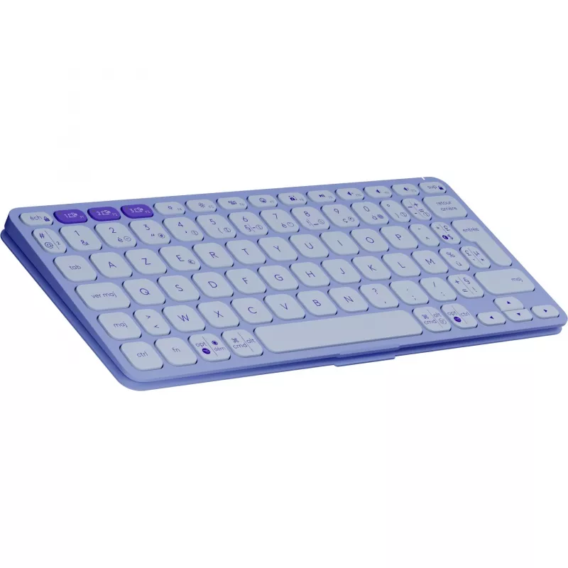 Logitech Keys-To-Go 2 tastiera universale Bluetooth AZERTY francese lilla