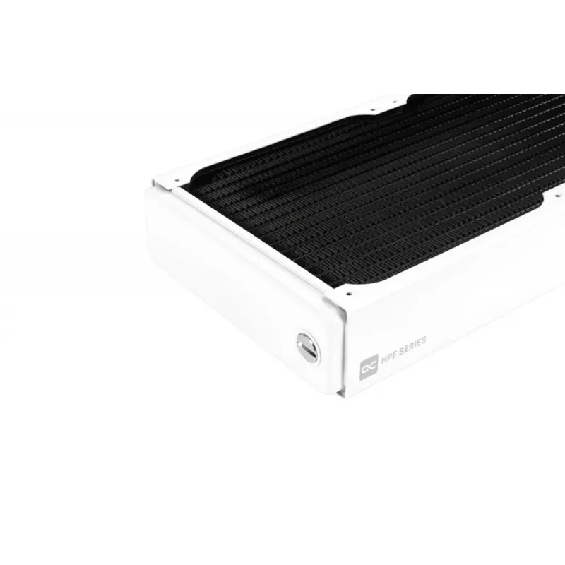 Alphacool NexXxoS HPE-45 Full Copper 10227 radiatore, 360 mm, bianco/nero