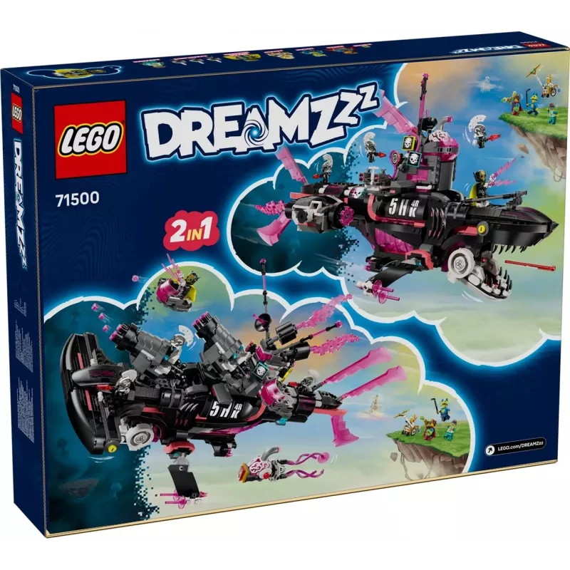 LEGO® DREAMZzz™ Sottomarino Squalo da Incubo Giocattolo 71500