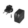 Caricabatterie da viaggio LogiLink PA0302 universale nero ricarica rapida AC