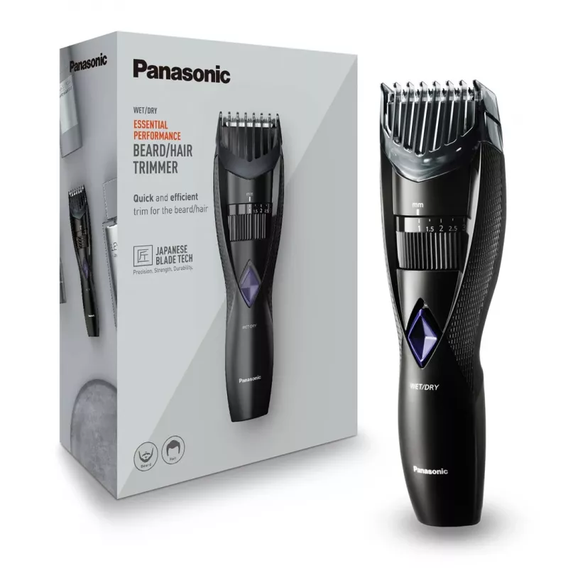 Panasonic ER-GB37 batteria ricaricabile 20 1 cm umido e asciutto nero