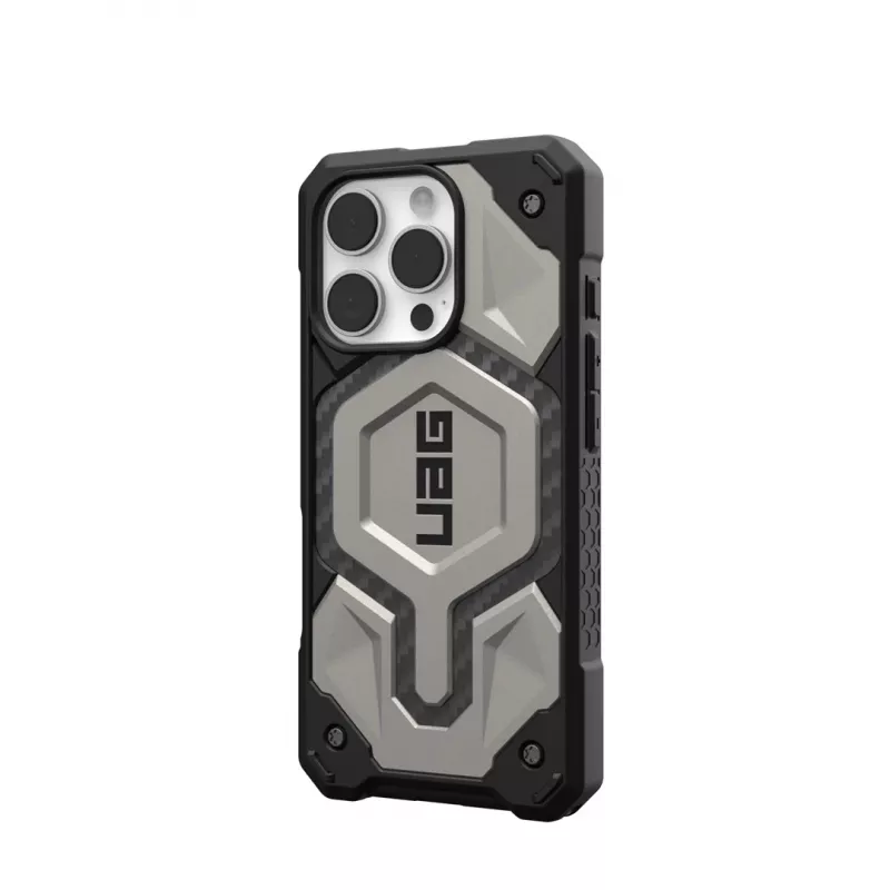 Custodia per telefono Urban Armor Gear Monarch Pro 16 cm (6,3) cover Titanium