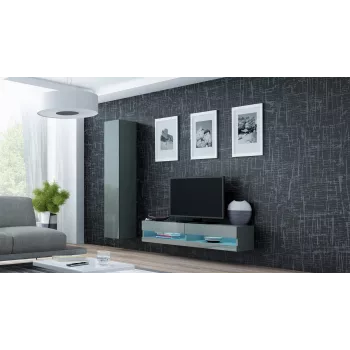 Cama supporto TV VIGO new 30/140/40 grigio/grigio lucido