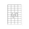 Avery Zweckform 3651 etichette universali 52,5 x 29,7 mm 100 fogli bianco