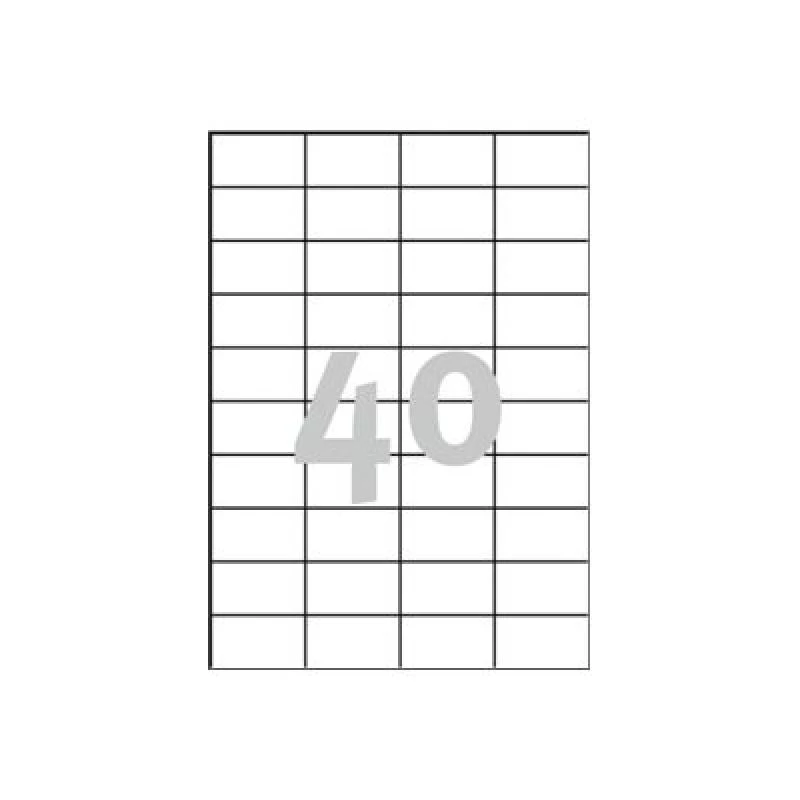 Avery Zweckform 3651 etichette universali 52,5 x 29,7 mm 100 fogli bianco