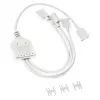 Cavo splitter Kolink ARGB 1-a-3 PGW-AC-KOL-156 30 cm bianco