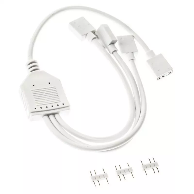 Cavo splitter Kolink ARGB 1-a-3 PGW-AC-KOL-156 30 cm bianco