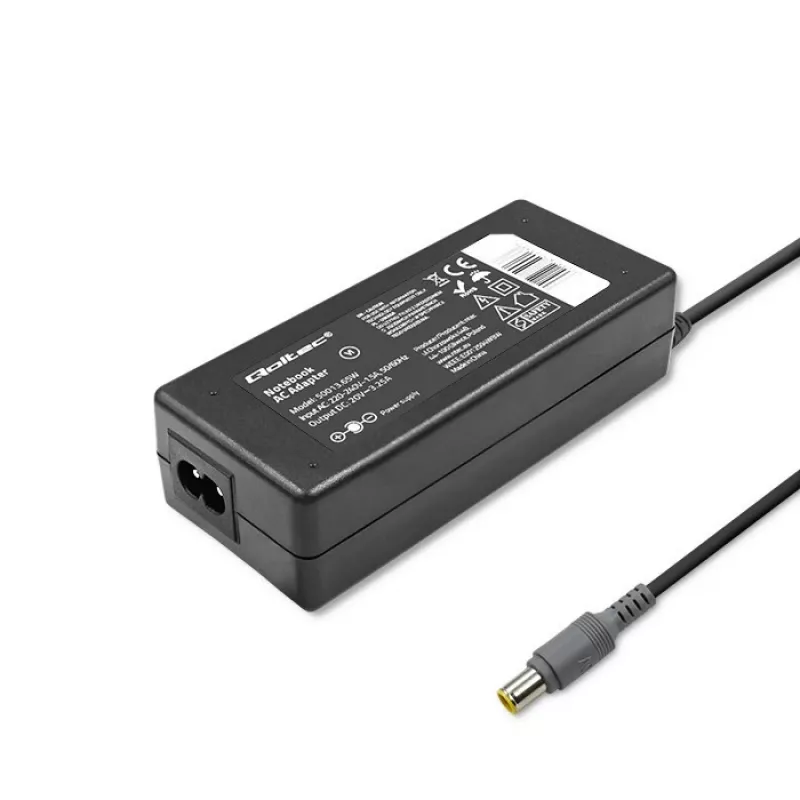 Alimentatore Qoltec per IBM 65W 3,52A 20V 7,9x5,5 + Pin IBM 50013.65W