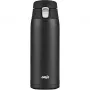 Tazza da viaggio EMSA N2151700 0,4 L, nero opaco, chiusura flip