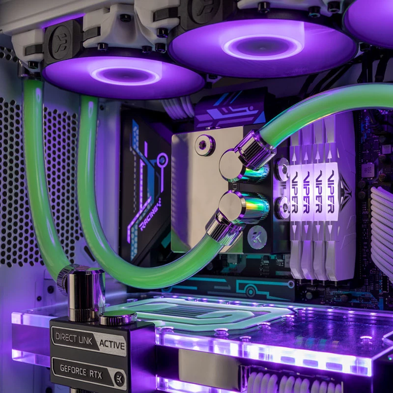 Tubo EK Water Blocks Loop Soft Tube PVC trasparente 3m