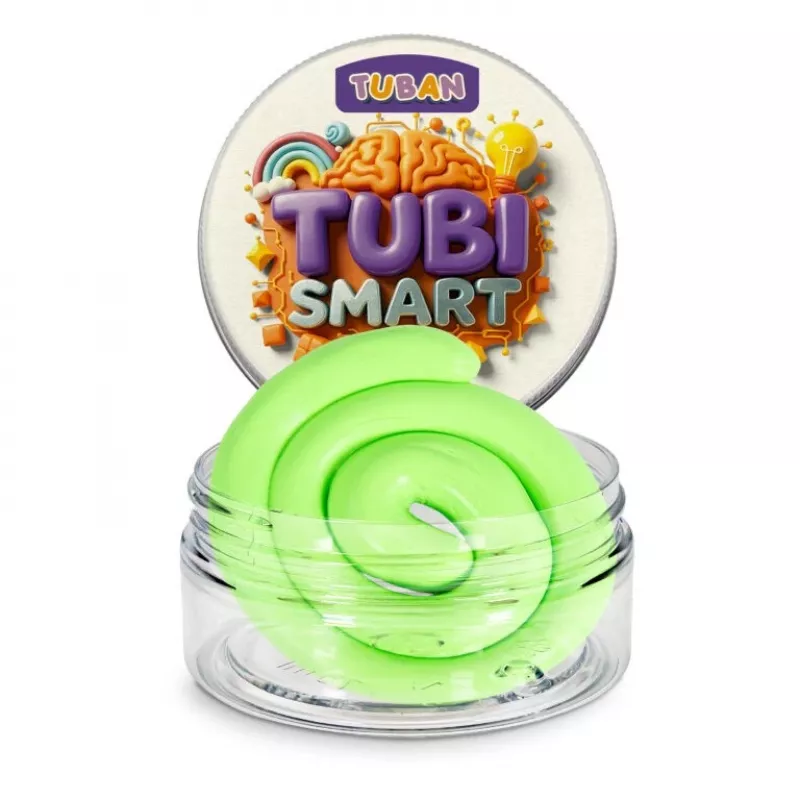 Pasta modellabile TUBAN TUBI SMART NEO, verde, 50 g – pasta modellabile per bambini