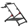 NanoRS RS155 Supporto pieghevole in acciaio per volante da gaming con supporto pedali regolabile antiscivolo