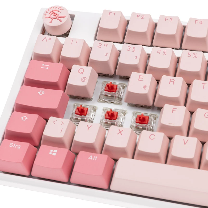 Tastiera Ducky One 3 TKL gaming USB QWERTZ tedesco rosa