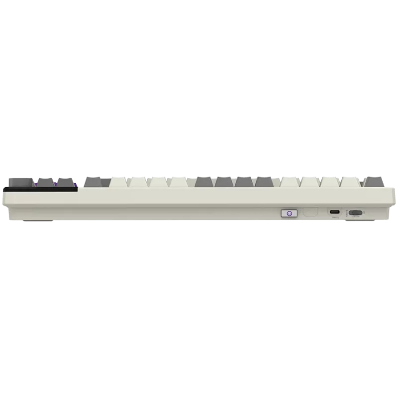 LORGAR KBP70TKLW, tastiera da gaming meccanica TKL wireless Pro, beige, layout EN